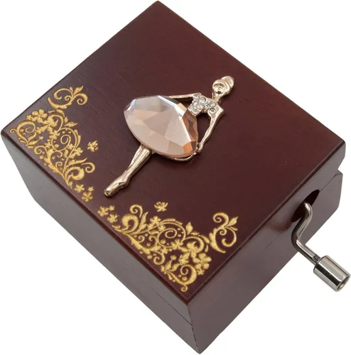 Vista 2 de Mini handcrank Caja de música Tune de Fur Elise