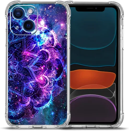 Vista 20 de Funda para iPhone 12, diseño de mariposas azules, rosas, protección contra caídas, a prueba de golpes, TPU de cuerpo completo, resistente a