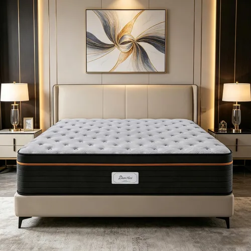 Vista 11 de Twin Mattress, 10 inch Twin Size Mattress Luxury Hybrid with Memory Foam & Pocket Springs for Dual Additional Support and Motion Isolation, Medium