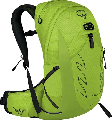 Vista 17 de Osprey Talon 22L Mochila de senderismo para hombre con cinturón de cadera, color azul cerámica, S/M