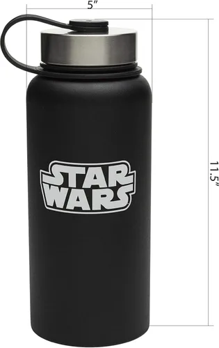 Vista 2 de Star Wars EP4 Badge 32oz Ss DW Botella de vacío