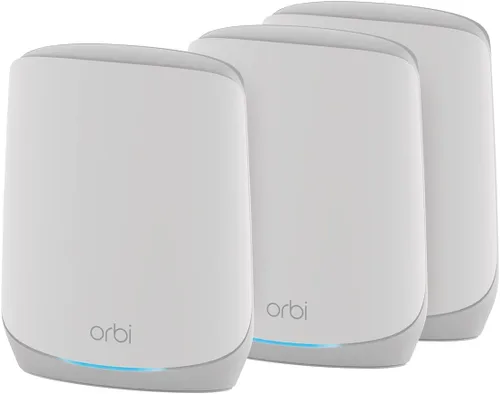 Vista 9 de NETGEAR Orbi Sistema de red de malla WiFi 6 de tres bandas para todo el hogar (RBK752P) - Router con 1 extensor de satélite, características