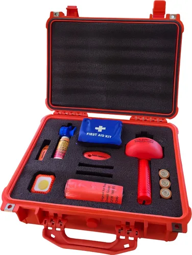Vista 12 de Sirius Signal SB-3L Kit de Bolsa Seca SOS de Seguridad Náutica y Emergencia para Kayaks, Barcos y Embarcaciones de Remo - Aprobado por USCG