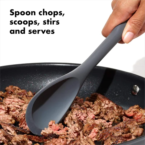 Vista 4 de OXO Good Grips Set de utensilios de cocina, 3 piezas de silicona