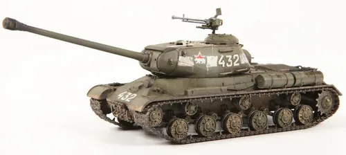 Vista 9 de ZVEZDA 5011 - Tanque pesado soviético IS-2 - Kit de plástico sin pintar - Escala 1:35 94 piezas 5.4" / 13.8 cm