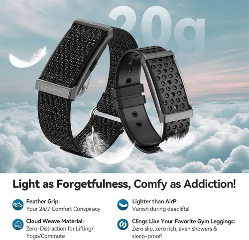 Vista 3 de EnergyPort Fitness Tracker,Wearable Health Smart Bracelet Band with Blood Oxygen 170+ Sport Mode 60-Day Battery,Lifetime Membership,Activity