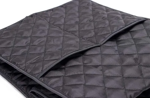 Vista 2 de Cubierta antipolvo para licuadora con bolsillo grande y asa superior, impermeable, de poliéster, a prueba de polvo, resistente a las manchas