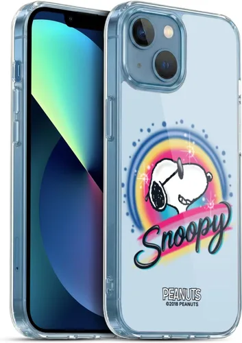 Vista 143 de Head Case Designs Funda de gel con licencia oficial de Peanuts Beach Surf Snoopy Boardwalk Airbrush [protección de grado militar] compatible