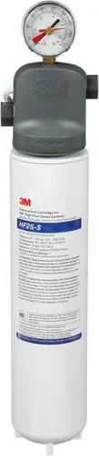 Vista 8 de 3M HF25-S - Cartucho de filtro de repuesto genuino 3M de la Serie de Alto Flujo para sistema de filtro de agua ICE125-S, reduce el cloro, el sabor