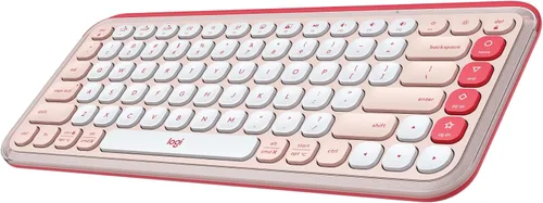 Vista 15 de Logitech POP ICON Keys Teclado Bluetooth inalámbrico, escritura cómoda, teclas programables, fácil de cambiar entre hasta 3 dispositivos