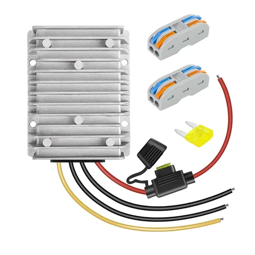 Vista 15 de Regulador de Voltaje Reductor DC 8V ~ 40V a 12V 3A 36W Convertidor - DC 36V 24V 18V a 12V Convertidor Regulador Reductor Elevador Módulo