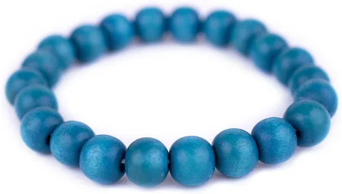 Vista 48 de Pulsera de cuentas de madera