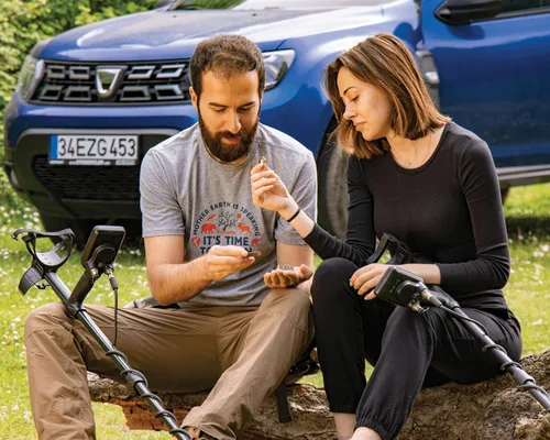 Vista 7 de Nokta Simplex - Detector de metales ultra impermeable con eje de fibra de carbono y bobina de búsqueda de 11 pulgadas (detector de metales)