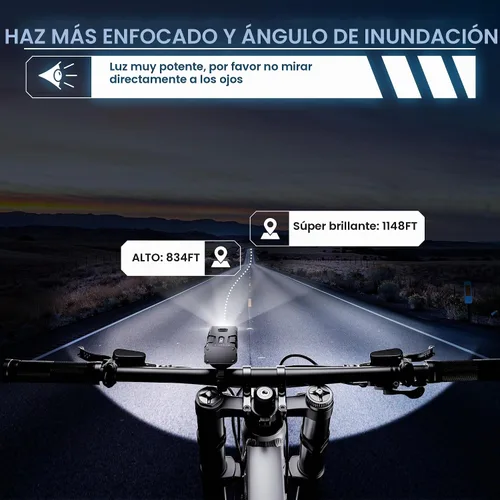 Vista 4 de Bike Headlight,High Output Brightness
