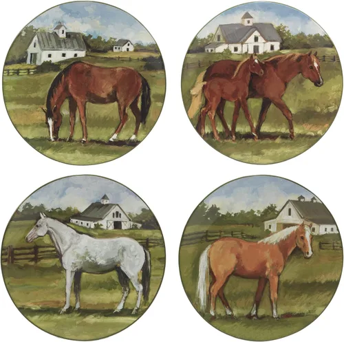 Vista 9 de Certified International York Stables - Platos llanos de 10.5 pulgadas, 4 unidades (paquete de 3)