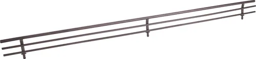 Vista 3 de Hardware Resources SF17-PC Valla de estante de alambre para zapatos, cromo pulido
