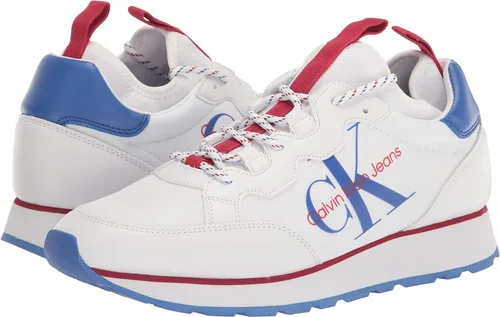 Vista 7 de Calvin Klein Botas energéticas para hombre, Blanco Multi 140