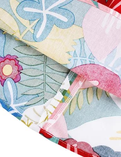 Vista 32 de Vestido de verano para niña, de algodón, con diseño floral