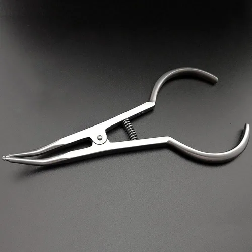 Vista 5 de Alicates de colocación de separación dental para soporte elástico de banda de goma ortodóntica Soporte de soporte elástico, pinzas de ligadura