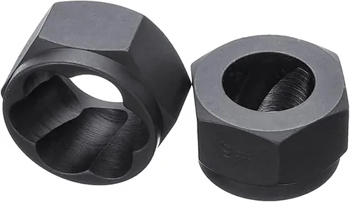 Vista 6 de Juego de 10 unidades de extractor de pernos y tuercas con tornillos y tuercas de 0.354-0.748 in, herramienta para quitar pernos, tuercas y tornillos