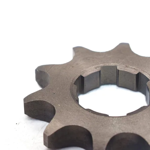 Vista 4 de Piñón delantero para motocicleta de 420-10T-0.669 in, se adapta a 50cc 70cc 90cc 110cc 125cc 140cc 160cc Dirt Pit Bike Mini Bike ATV Quad Wheeler