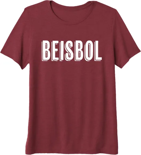 Vista 19 de Beisbol Baseball in Spanish Premium Tri-Blend T-Shirt
