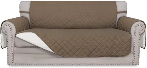 Vista 325 de Easy-Going - Funda reversible para sofá, resistente al agua, con varillas de espuma y correas elásticas, protector de muebles para mascotas y perros
