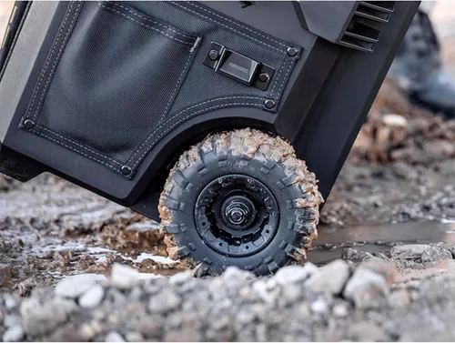Vista 6 de ToughBuilt - Bolsa de herramientas de boca grande con ruedas, XXL, base impermeable, resistente, duradera y ruda (TB-CT-61-22)