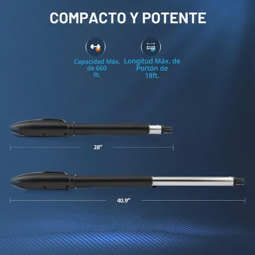 Vista 7 de CO-Z Kit de Abridor Automático de Portón, Compatible con App, Abridor Inteligente de Portón de Una Hoja para Portones de hasta 660 lb 5.9 ft
