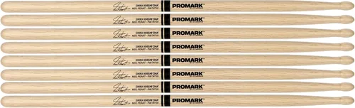 Vista 15 de ProMark Baquetas de batería Classic Attack 2B Shira Kashi Oak Baquetas, punta ovalada de nailon, un par Punta de nailon
