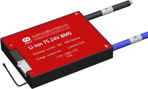 Vista 45 de DALY Smart BMS 24V L-ion 7S 30A con módulo Bluetooth programa de restablecimiento de puerto común para paquete de batería de litio DIY