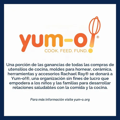 Vista 13 de Rachael Ray Cook + Create - Juego de utensilios de cocina antiadherentes de aluminio, 10 piezas, azul agave
