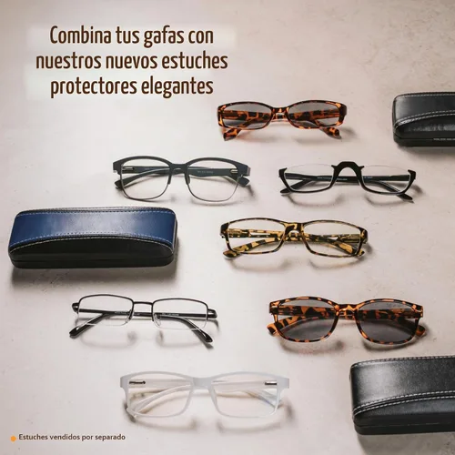 Vista 6 de TruVision Readers 9505HP OTC Reading Glasses for Men & Women 9505 2 negro