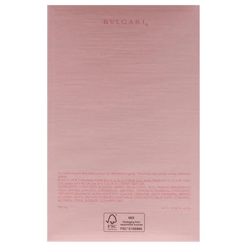 Vista 7 de BVLGARI Rose Goldea - Eau de Parfum en espray para mujer, 3.04 onzas, multicolor