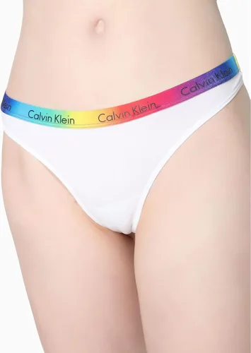 Vista 2 de Calvin Klein Paquete de 3 tangas de algodón modernas para mujer