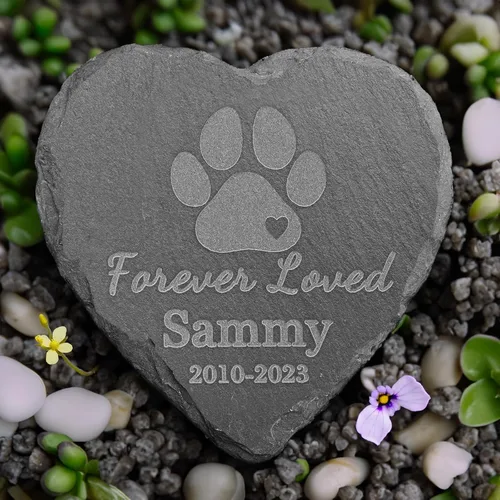Vista 7 de Regalos Conmemorativos para Pérdida de Perro, Piedra Conmemorativa para Mascotas, Regalos Conmemorativos para Perro, Regalo de Simpatía por Pérdida
