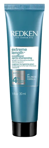 Vista 7 de Redken Extreme Length Biotin Conditioner For Longer Hair – Promotes Healthy Hair Growth, Strengthens & Detangles Damaged Hair, Infused With Biotin &