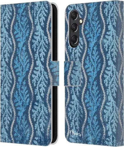 Vista 19 de Head Case Designs Officially Licensed Paul Brent Agate Mermaid Coastal Leather Wallet Case Compatible with Samsung Galaxy A24 4G / M34 5G