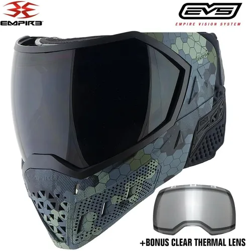 Vista 2 de Empire Empi-21 airsoft mask paintball mask airsoft goggles