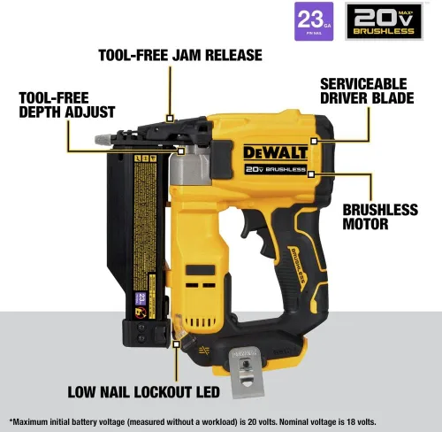 Vista 3 de PIN NAILER CMPCT 20V 23G