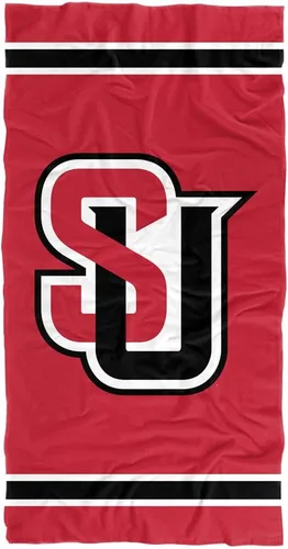Vista 206 de LOGOVISION Manta Abilene Christian University, 30 x 60 pulgadas, logotipo primario CottonFront/PolyBackBeachTowel