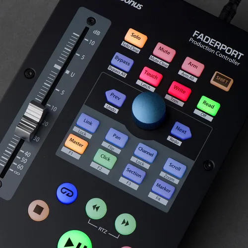 Vista 4 de PreSonus FaderPort Controlador DAW con software Studio One Pro
