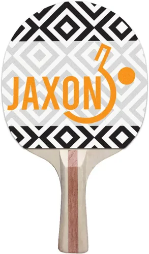 Vista 10 de Infusion Pala de ping pong de diseño clásico personalizado, impresión directa de 5 capas premium en raqueta de tenis de mesa