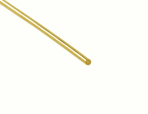 Vista 5 de Alambre de oro amarillo macizo de 14 quilates de calibre 19, medio duro, redondo de 1 pie por CRAFT WIRE 14K Solid Gold Wire for Jewelry Making
