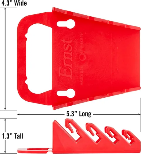 Vista 4 de Ernst Manufacturing - Pinza de 4 llaves rojas (5040)
