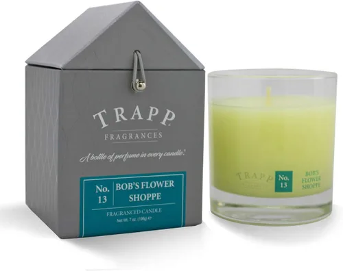 Vista 7 de Trapp Signature Home Collection No. 10 - Vela aromática vertida (aroma a hierbalimón y verbena), 7 onzas