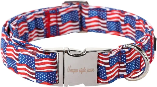 Vista 58 de Unique style paws Collar de perro con hebilla de plástico con colgante, collar de cachorro para primavera y verano, traje de baño para fiesta