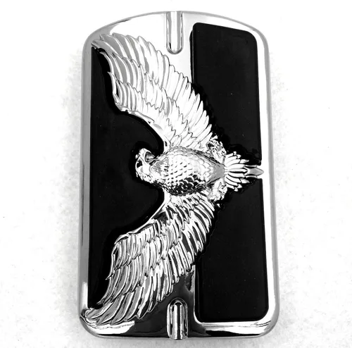 Vista 2 de HONGK - Compatible con pedal de freno Touring Softail Almohadilla grande H-D Eagle Hawk Emblem [B01BW4N5CM]
