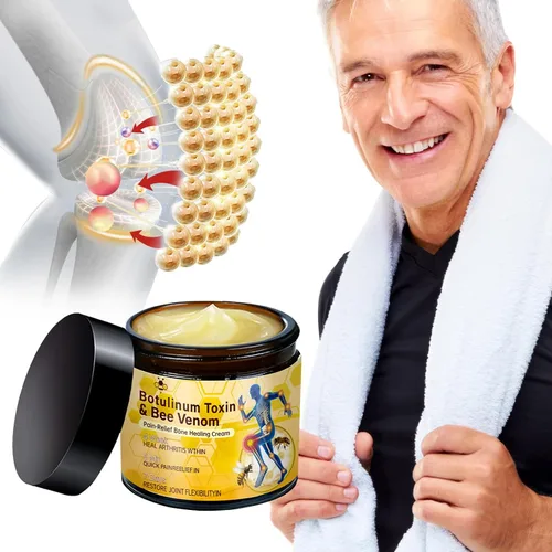Vista 6 de 2 unidades de crema de gel para articulaciones de veneno de abeja, crema avanzada para articulaciones y huesos, gel profesional avanzado de veneno