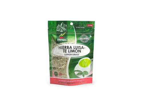 Vista 2 de Hanan Peruvian Secrets Hierba Luisa Te Limon Hierba de limón 100% natural 1.41 oz / 40 g Ayuda naturalmente a aliviar el estrés ocasional